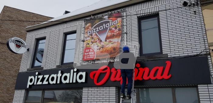 PIZZATALIA ORIGINAL | PIZZATALIA ORIGINAL REKLAMNÍ PANEL