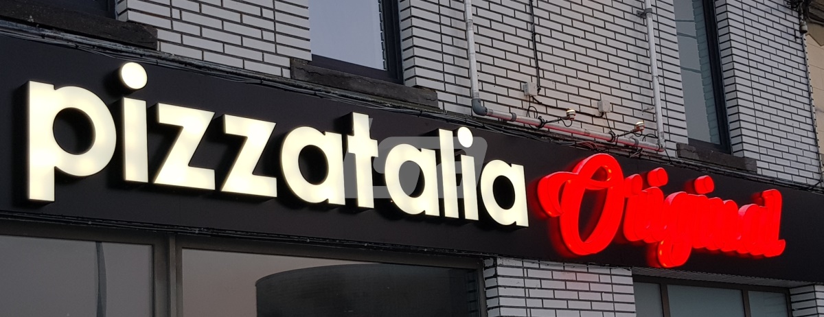PIZZATALIA ORIGINAL | PIZZATALIA ORIGINAL SVĚTELENÁ REKLAMA