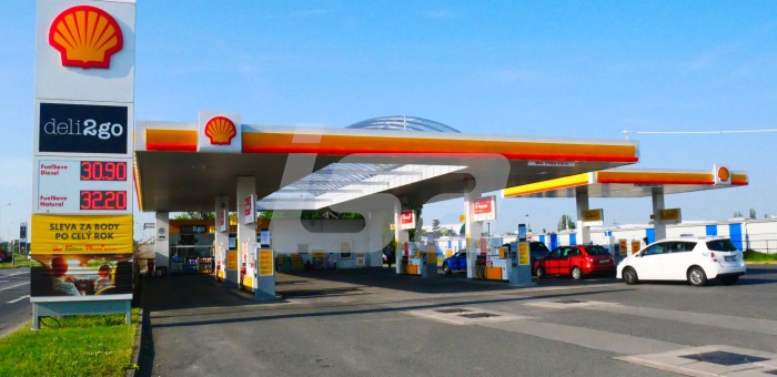 SHELL  | SHELL SVĚTELNÝ CENOVÝ TOTEM