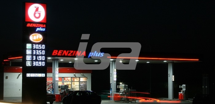 Čerpací stanice Benzina