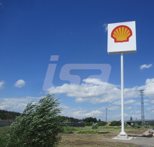 SHELL  | SHELL NESVĚTELNÝ PYLON
