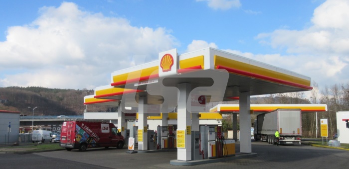 Čerpací stanice SHELL - NOVÝ DESIGN