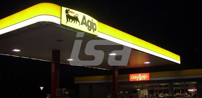 Čerpací stanice Agip