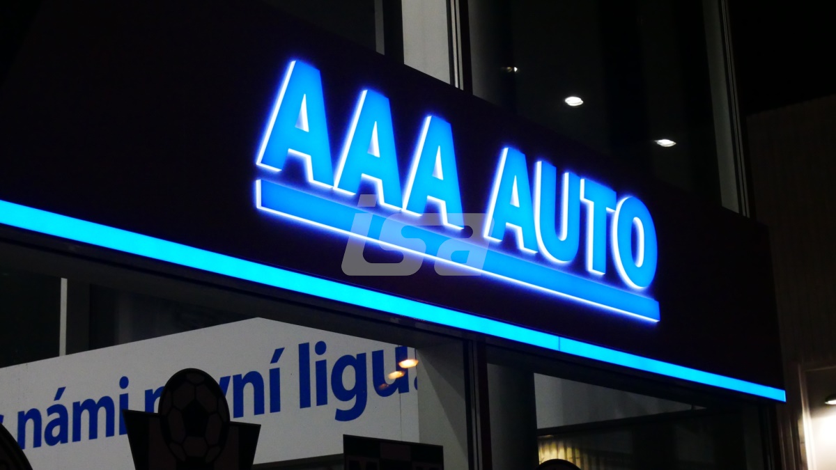 AAA AUTO PRAHA | AAA AUTO PRAHA SVĚTELNÝ REKLAMNI PANEL