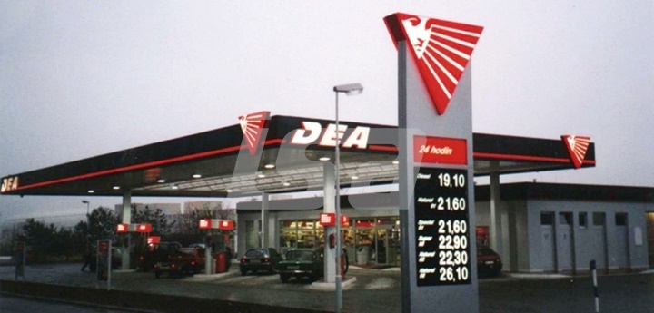 Čerpací stanice DEA