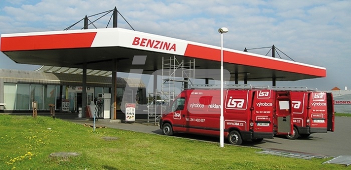 Čerpací stanice Benzina