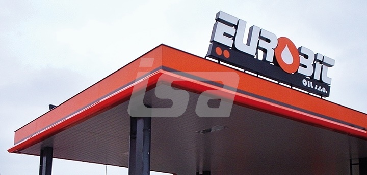 Čerpací stanice Eurobit | DETAIL LOGA