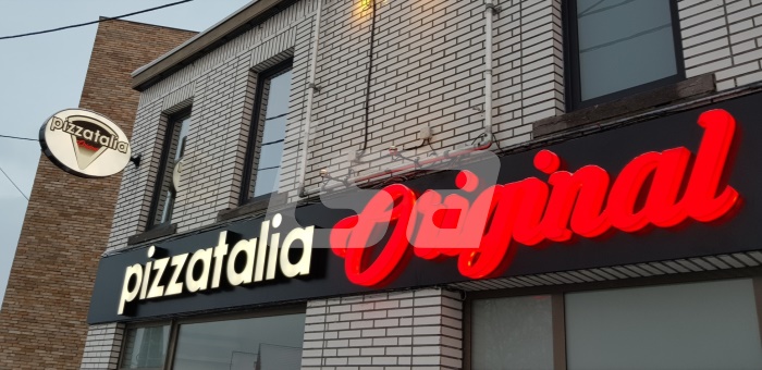 PIZZATALIA ORIGINAL | PIZZATALIA ORIGINAL SVĚTELNÝ 3D PÍSMENA